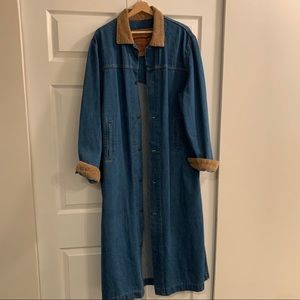 Levi’s Unique Vintage Denim Trench Coat